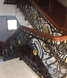 эксклюзивные кованые перила Код: ЛП-107