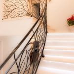 Modern Stair Railings — Custom Ornamental Iron Staircases (1)