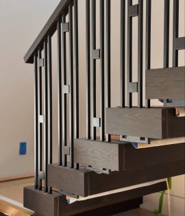 Код: ЛП-19 Кованые ограждения в стиле Loft