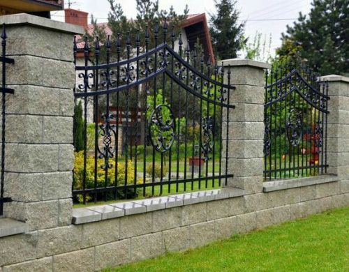 кованый забор 5